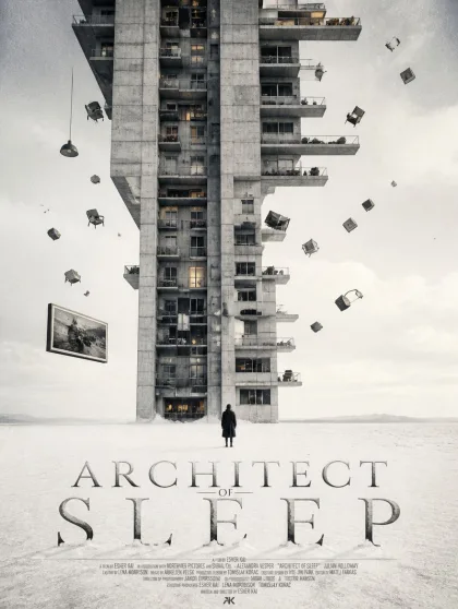 Poster for ARCHITECT OF SLEEP, an original science-fiction film